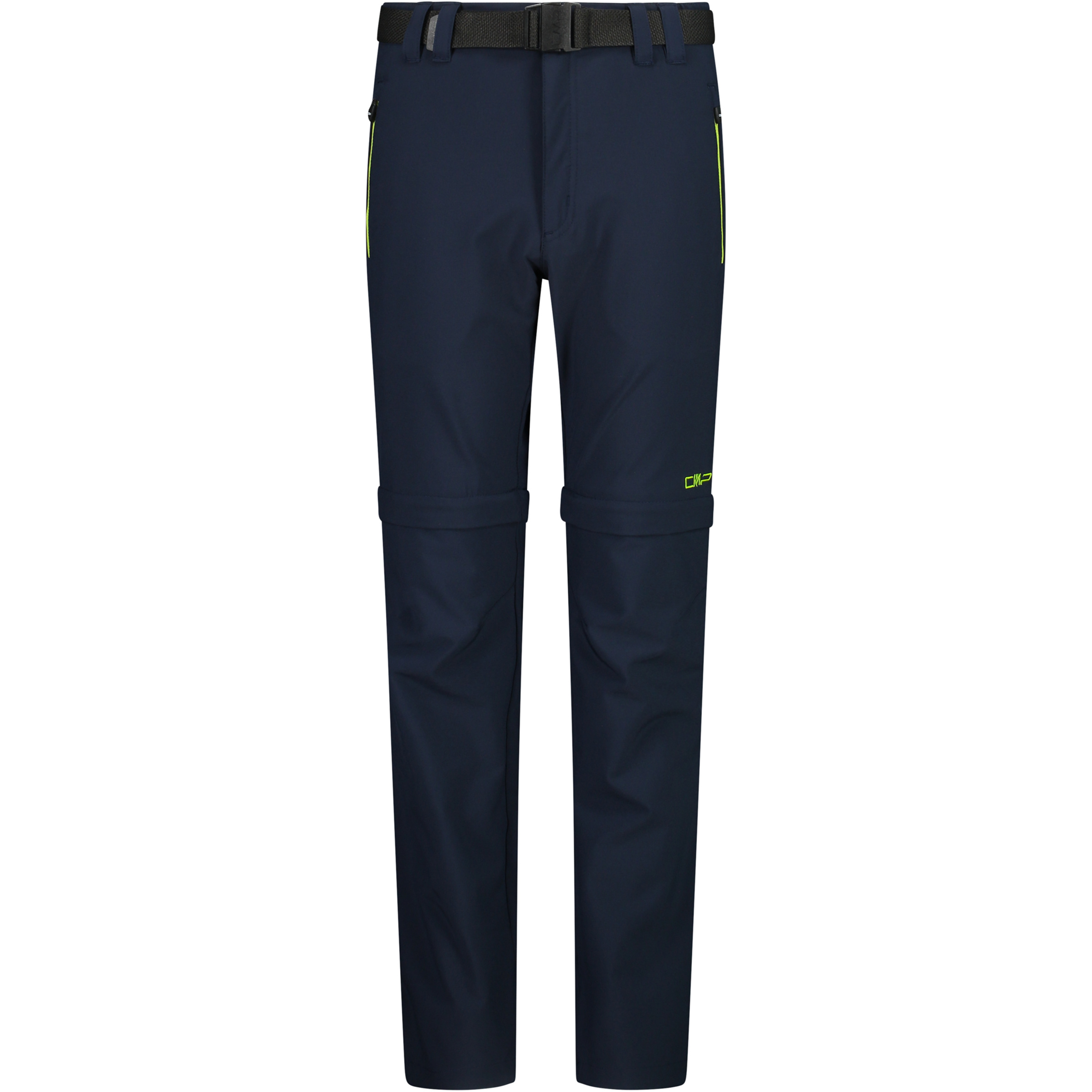 CMP Long Zip Off Stretch Hose Kinder Zip-Hosen blau Größe 116 Trekking Atmungsaktiv
