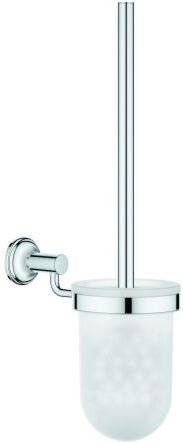Grohe Essentials Authentic WC-Bürstengarnitur 40658001, chrom, Wandmodell, verdeckte Befestigung