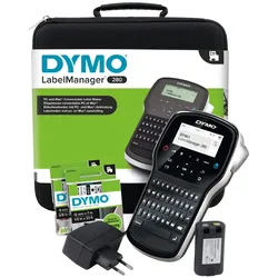 DYMO® LabelManager™ 280 / Beschriftungsgerät - QWERTZ-Tastatur, im KofferSet