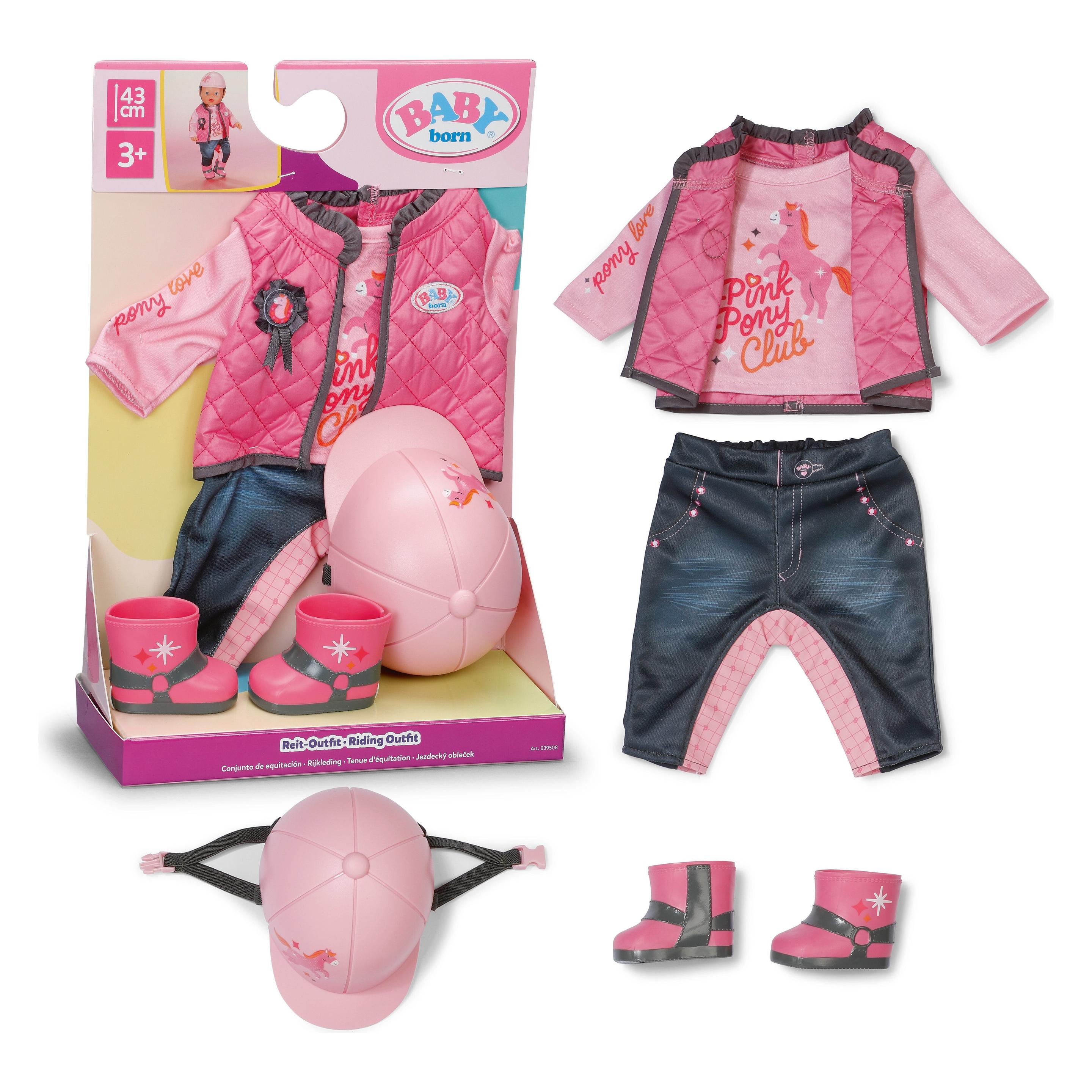 Zapf Creation BABY born Reit Outfit 43cm (839508)