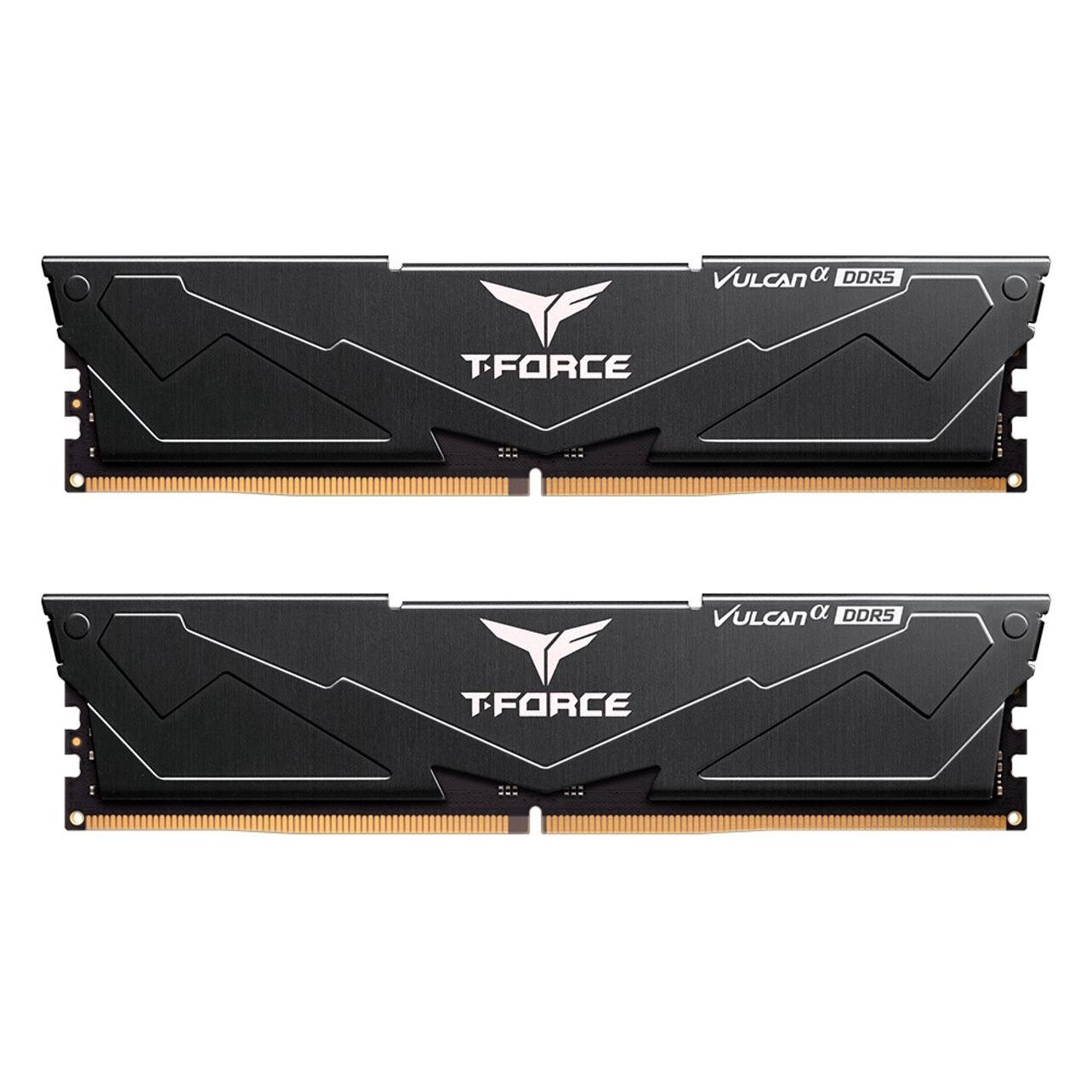 Team Group Vulcan α (1 x 16GB, 6000 MHz, DDR5-RAM, DIMM) (FLABD516G6000HC3001)