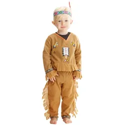 Kleinkinderkostüm "Indianer", braun