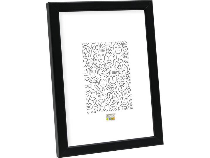 Deknudt Frames fotolijst S41JL2 - zwart - hout - voor foto: 10x15 cm