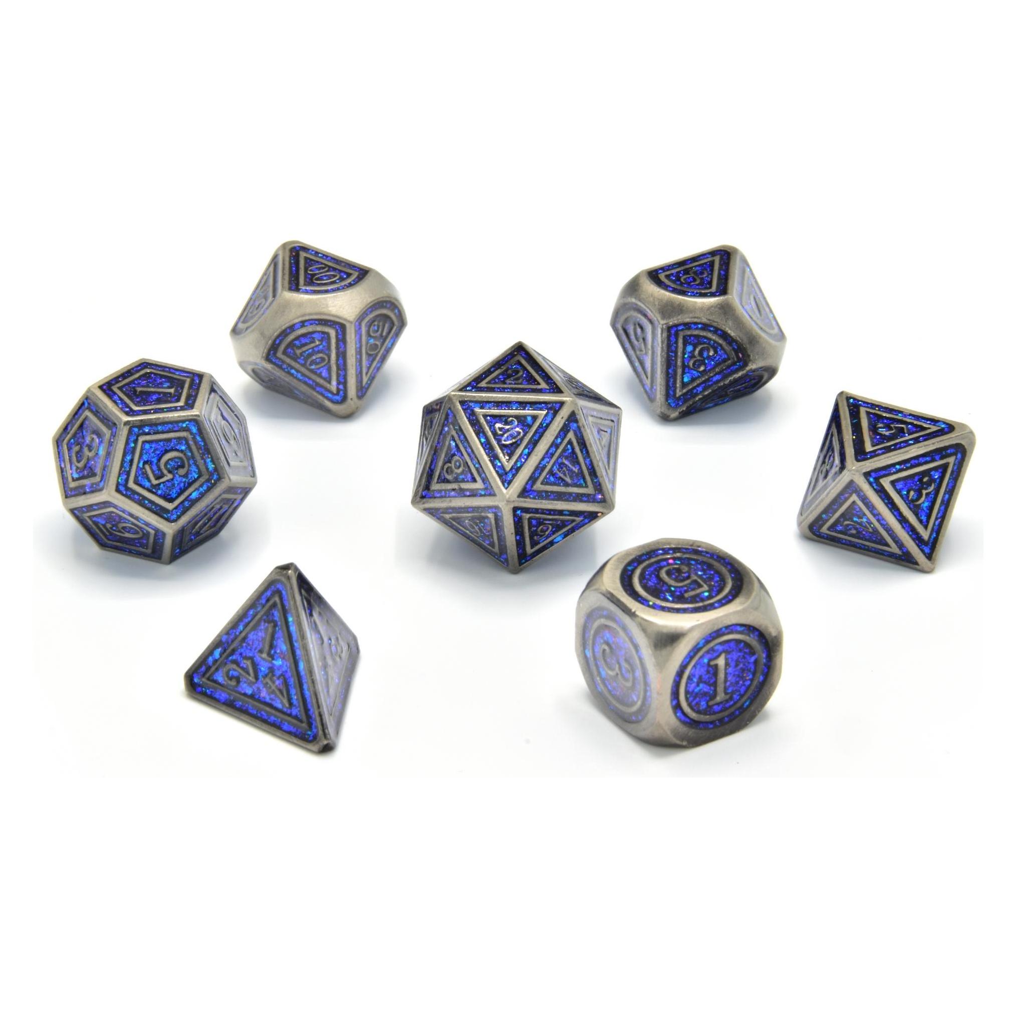 Glass Staff Paladin's Pledge Metal RPG Dice Set (69209164)