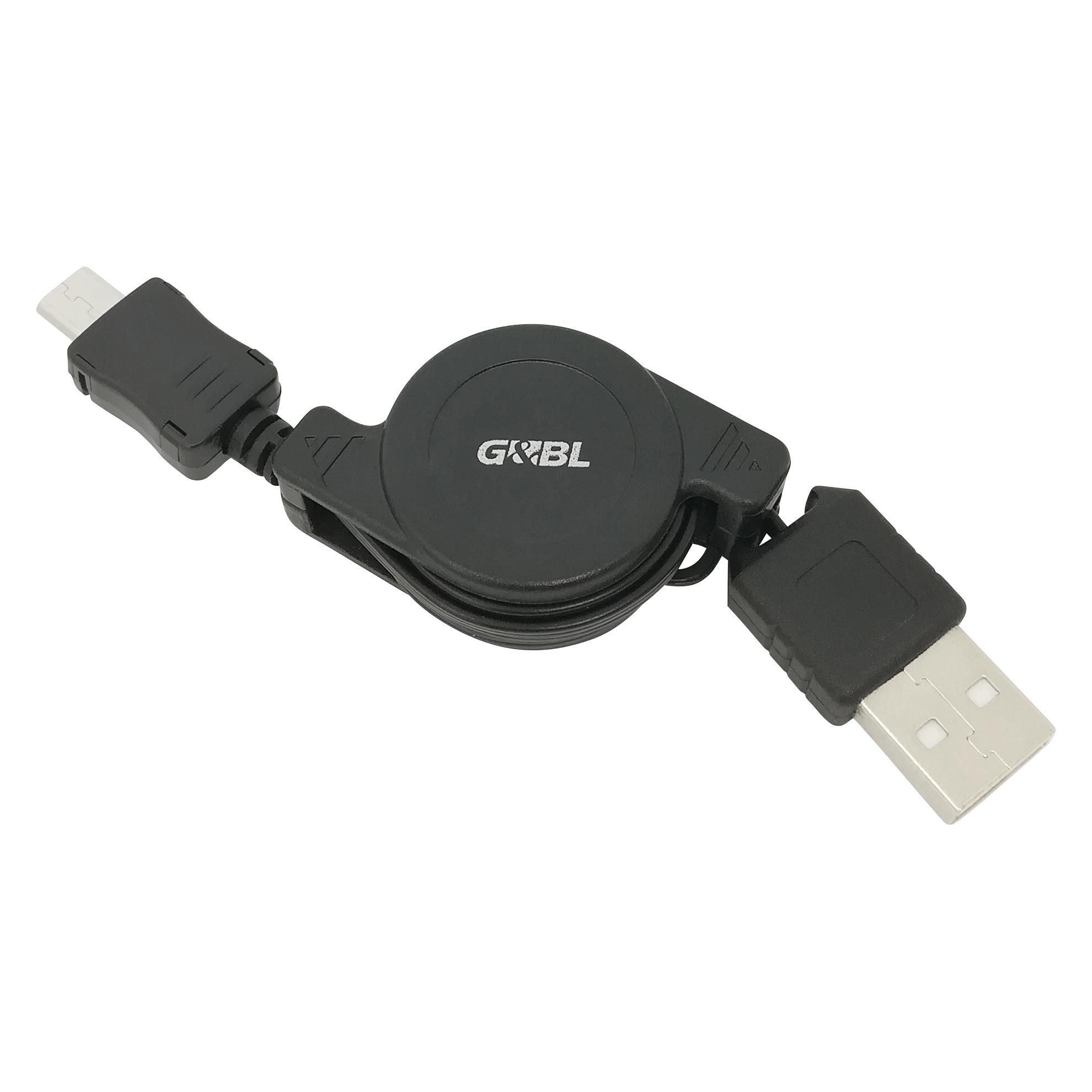 G&BL Retractable Cable (0.80 m, USB 2.0) (12399090)