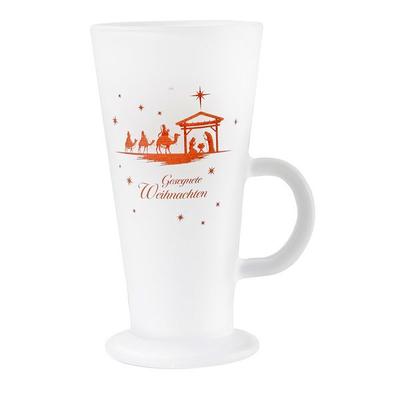 Glastasse »Gesegnete Weihnachten«, von , St. Benno