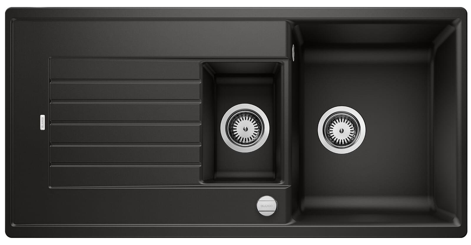 Spüle Blanco ZIA 6 S 1000 500 mm schwarz 526020