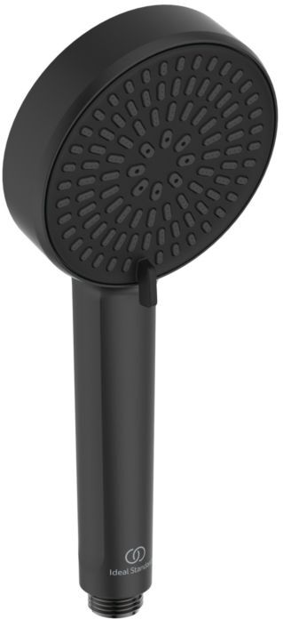 Ideal Standard Eco Idealrain Handbrause BD990XG 2 Funktionen, Ø 10 cm, 6l, silk black matt