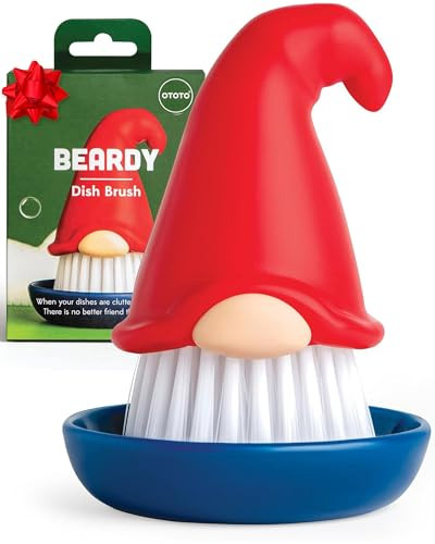 Ototo Beardy afwasborstel in de vorm van een baard