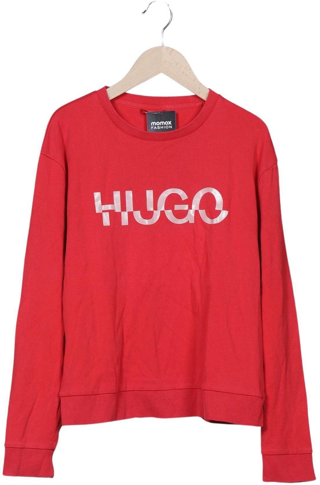 Hugo by Hugo Boss Damen Sweater, Rot, Gr. S, Baumwolle - Second Hand