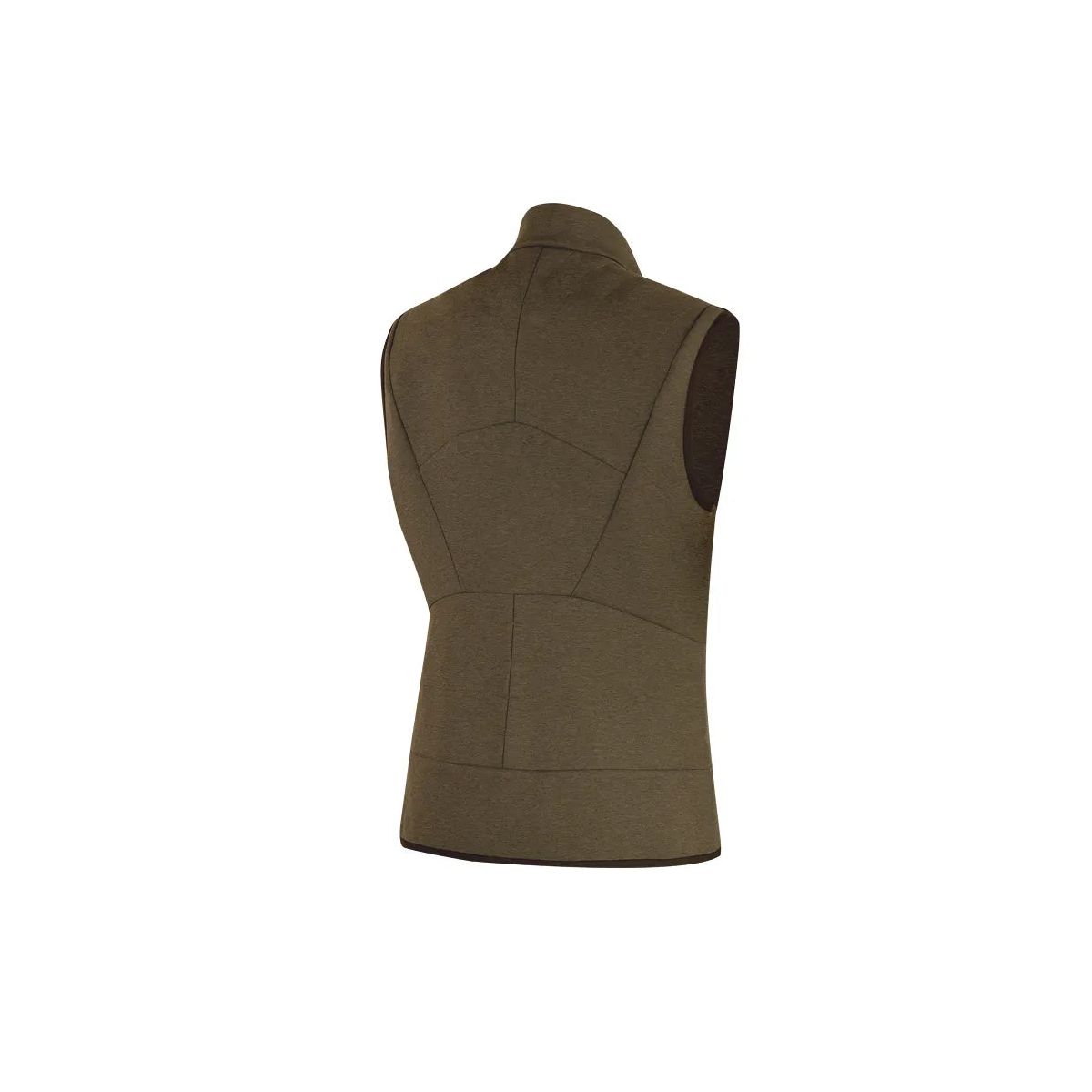 Lenz Heat Vest 2.0 Men + Pair of Heat Pads braun/melange S 1940-S