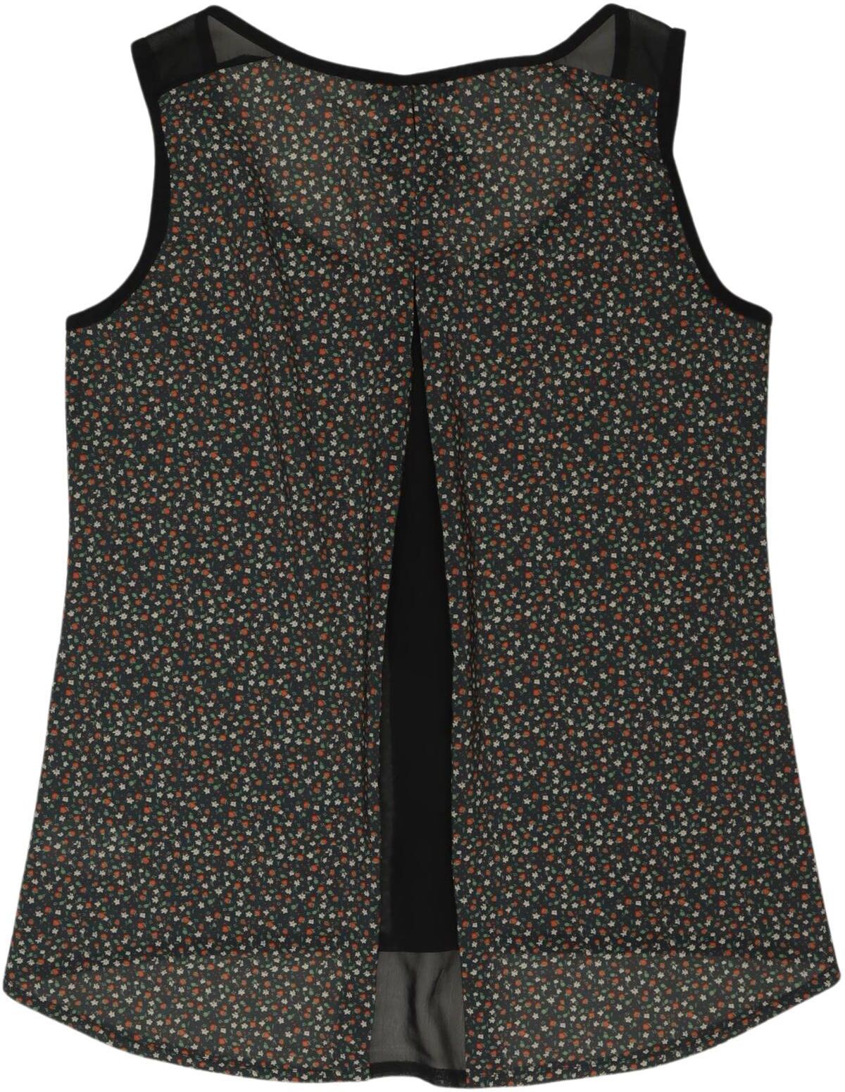 Fräulein Stachelbeere Damen Top, Schwarz, Gr. M, Synthetik - Second Hand