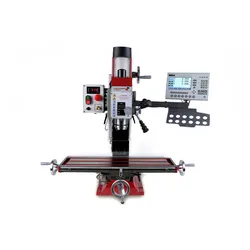 Bohr-/Fräsmaschine F307-V mit Kugelumlaufspindeln und Messsystem