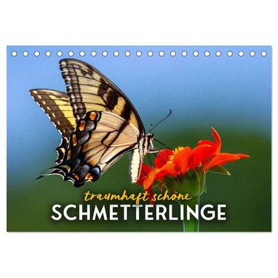 Traumhaft schöne Schmetterlinge (Tischkalender 2027 DIN A5 quer), CALVENDO Monatskalender