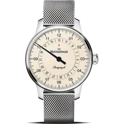 Meistersinger Klassik Plus Perigraph BM1103 - elfenbein,braun - 38mm