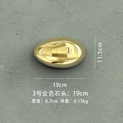 Uplift Treasures Golden 3D Simulation Stone Wall Decor golden.03