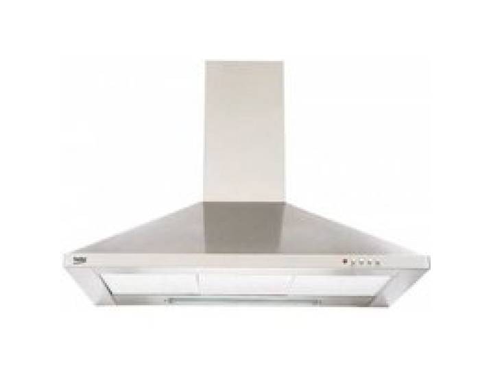 Hotte décorative 400m³/h BEKO 90cm CWB 9441 XNH