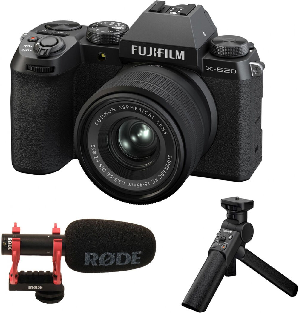Fujifilm X-S20 XC 15-45mm Vlogger Kit
