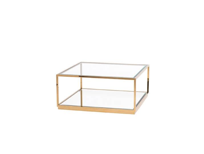Rippon Couchtisch Quadratisch - Messing