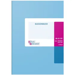 Baier & Schneider, Formular, Kassenbuch