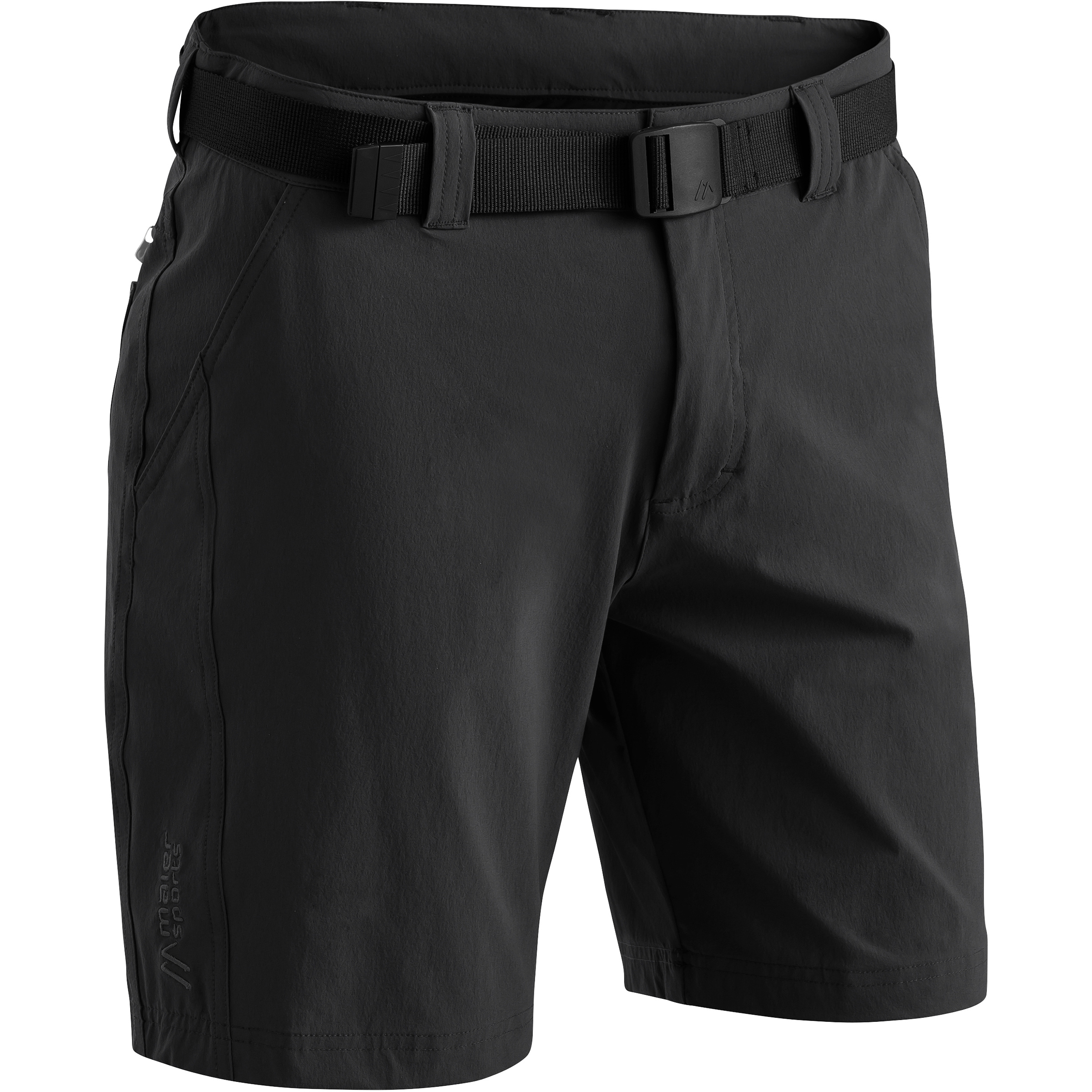 Maier Sports Nil Herren Kurze Hosen schwarz Größe M Camping Wasserabweisend Wasserabweisend
