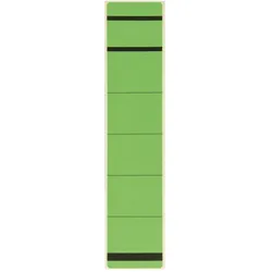 Westcott Ordneretikett E-737890 00 schmal/kurz selbstklebend Papier grün 10 Stück