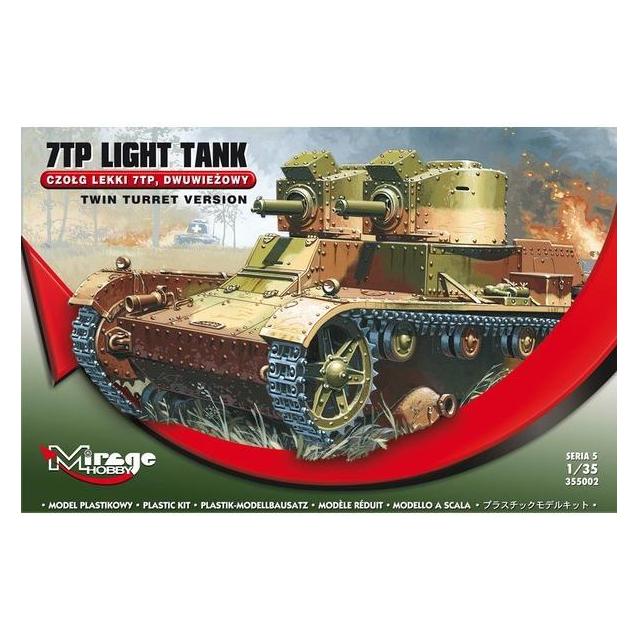 Mirage 7TP leichter Panzer mit zwei Türmen (MMH-355002)
