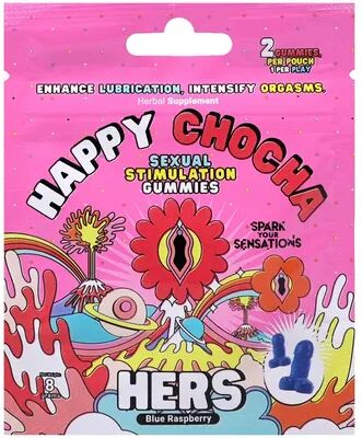 Doc Johnson Happy Chocha Sexual Stimulation Gummies for Her