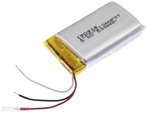 Renata ICP632136HPST Spezial-Akku Prismatisch Kabel LiPo 3.7V 520 mAh 1St.