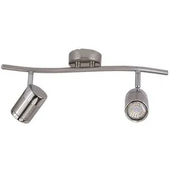 Wandspot Deckenleuchte 2-flammig LED 4W 4000K Olaf GU10 2I 03256