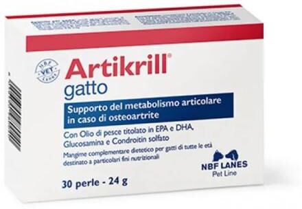 Artikrill Nbf Lanes Integratore Articolare Gatto 30 Perle