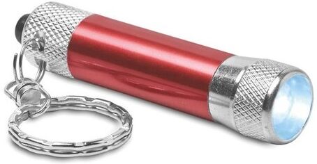 Porte-clés lampe cadeau entreprise Arizo rouge