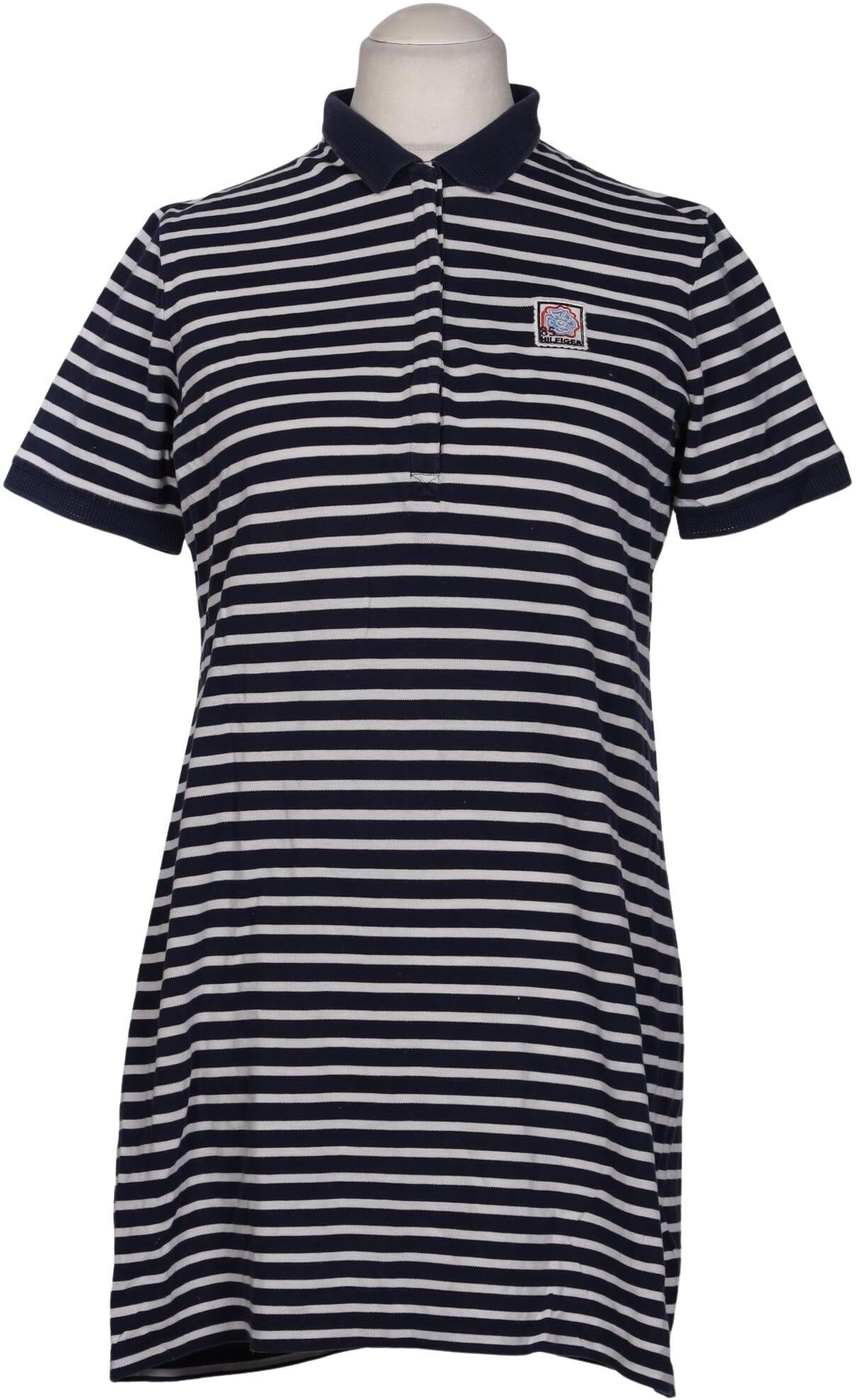 Tommy Hilfiger Damen Kleid, Mehrfarbig, Gr. L, Baumwolle - Second Hand