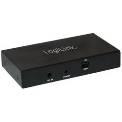LogiLink 4K Mini DisplayPort 1.2 zu 2x HDMI Splitter