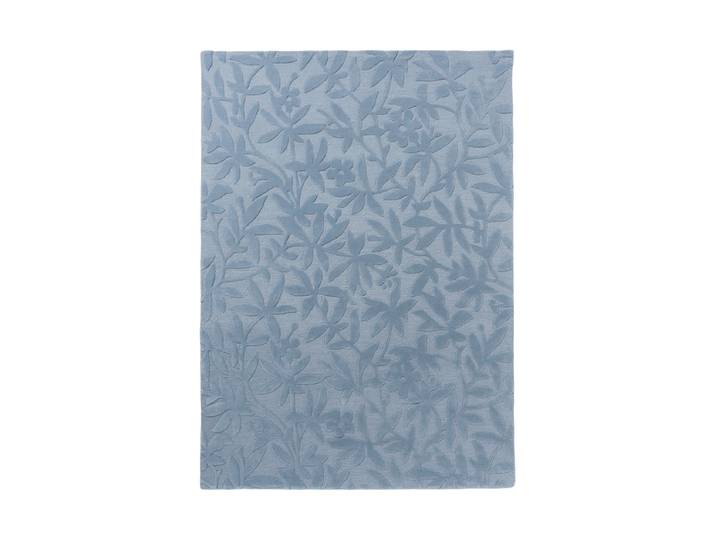 Handgetufteter Designer Teppich „Cleavers“ aus 100% Wolle, verschiedene Grössen Seaspray Blue LAURA ASHLEY