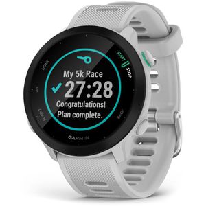 Garmin Smartwatch Forerunner 55 GPS, 42 mm, NFC, weiß