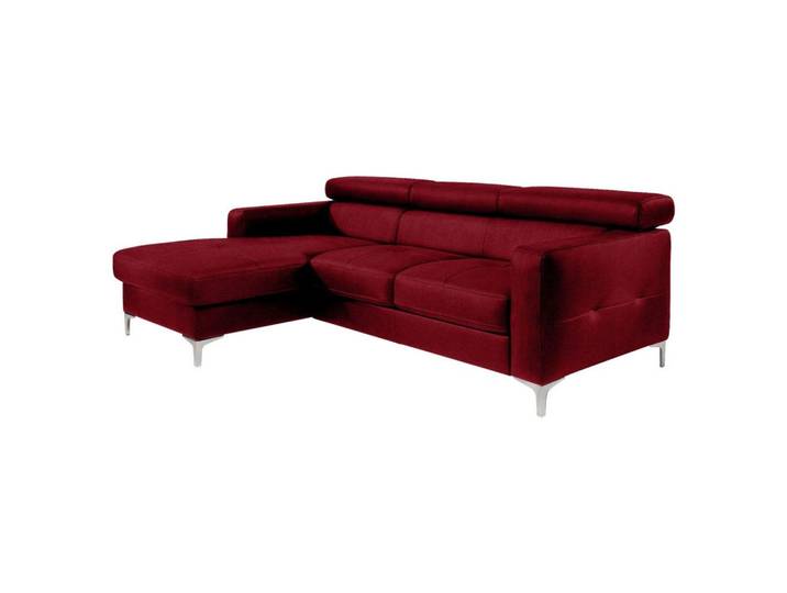 Ecksofa Sammy Dunkelrot