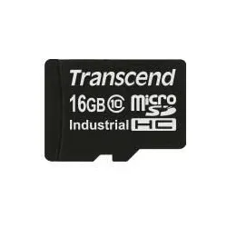 Transcend Industrial microSDHC Speicherkarte 16 GB