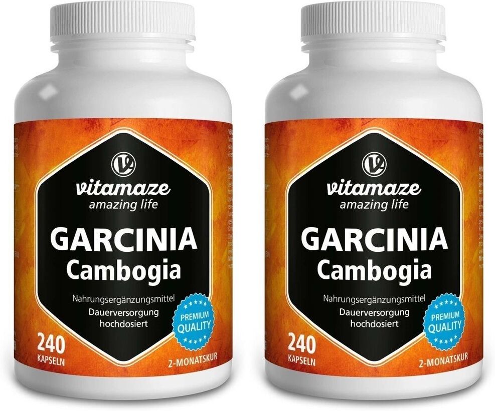 vitamaze 2x Garcinia CAMBOGIA+Cholin Kapseln 2x240 St