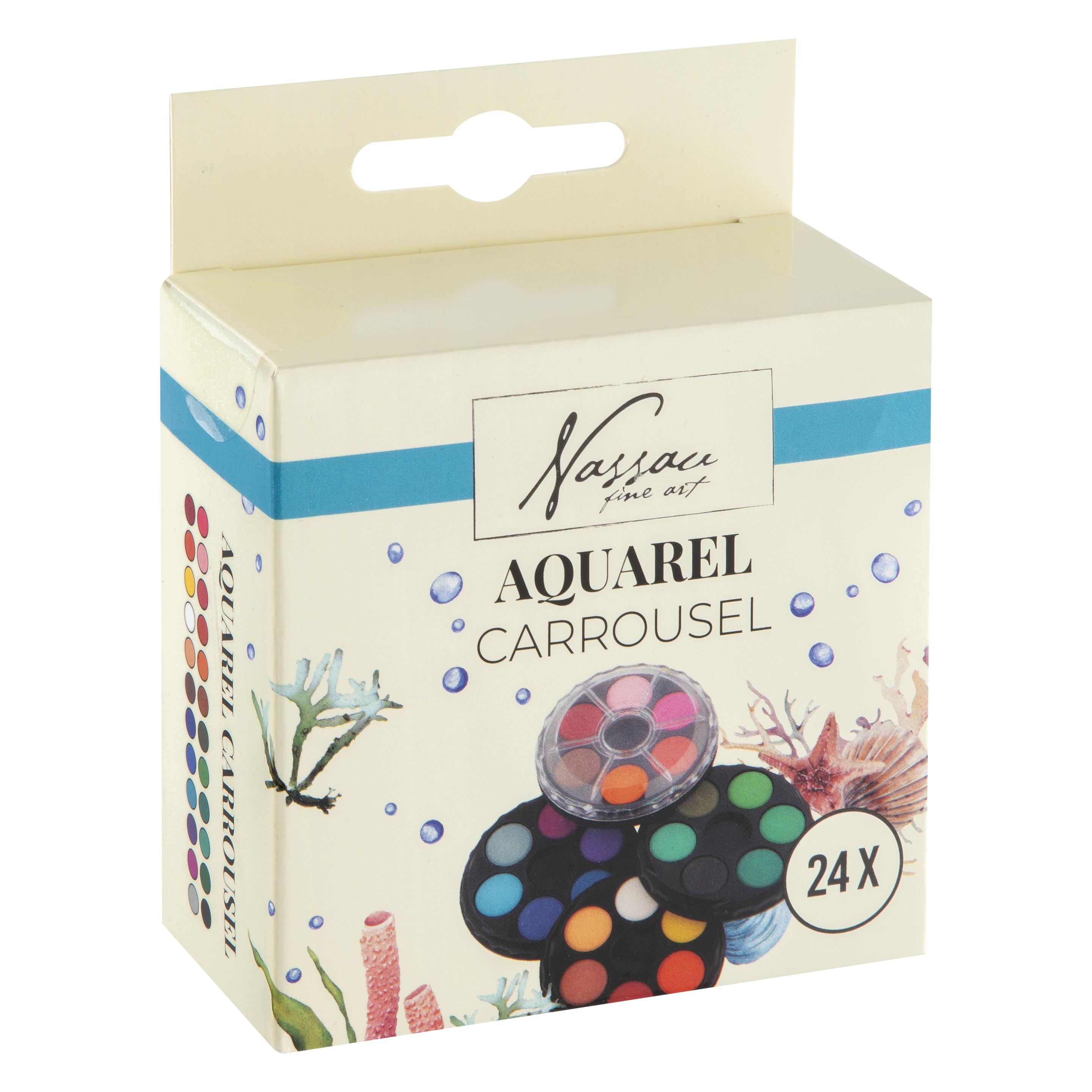 Grafix Nassau Watercolor Carousel - 24 Farben (66570807)