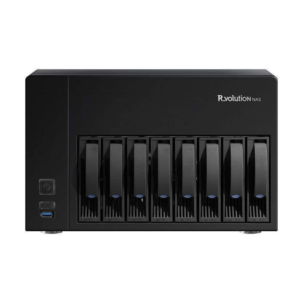 R_volution NAS Storage - 8-Bay NAS Speicher für Mediaplayer