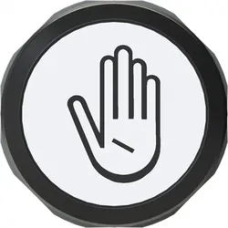 ABB MP9-1220 MP2-10W-L Drucktaster HAND, Symbol Code E2300457