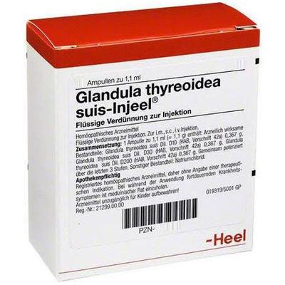 Glandula Thyreoidea suis Injeel Ampullen 100 St