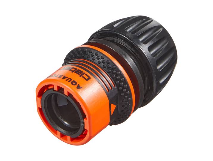 Claber Universal-Kupplung 1/2 - 5/8 - 3/4 mit Wasserstop