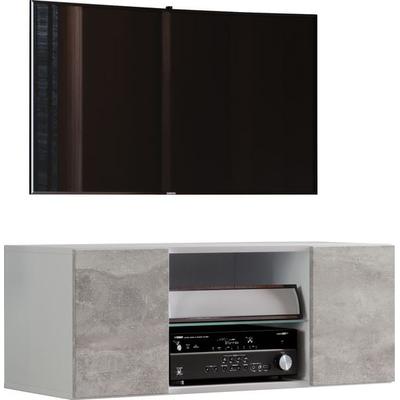 TV Wand Hänge Lowboard Fernsehschrank Jusa 115