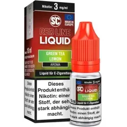 SC Red Line Green Tea Lemon Liquid 10ml / 3mg