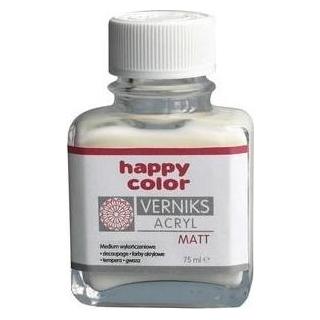 Happy Color Acryllack 75ml transparent Matt (75 ml) (356518)