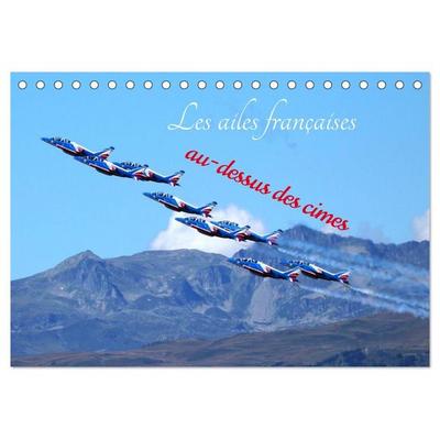 Les ailes françaises au-dessus des cimes (Calendrier de bureau 2027 DIN A5 vertical), CALVENDO calendrier mensuel