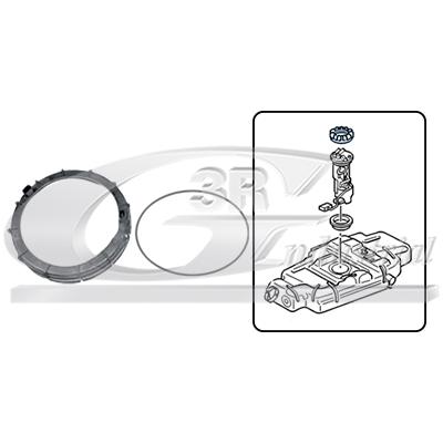 3RG Verschluss, Kraftstoffbehälter 81223 für Peugeot LANCIA