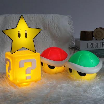 Inspired Finds LED Question Mark Night Light USB Rechargeable Kids Table Lamp For Bedroom & Playroom question Block